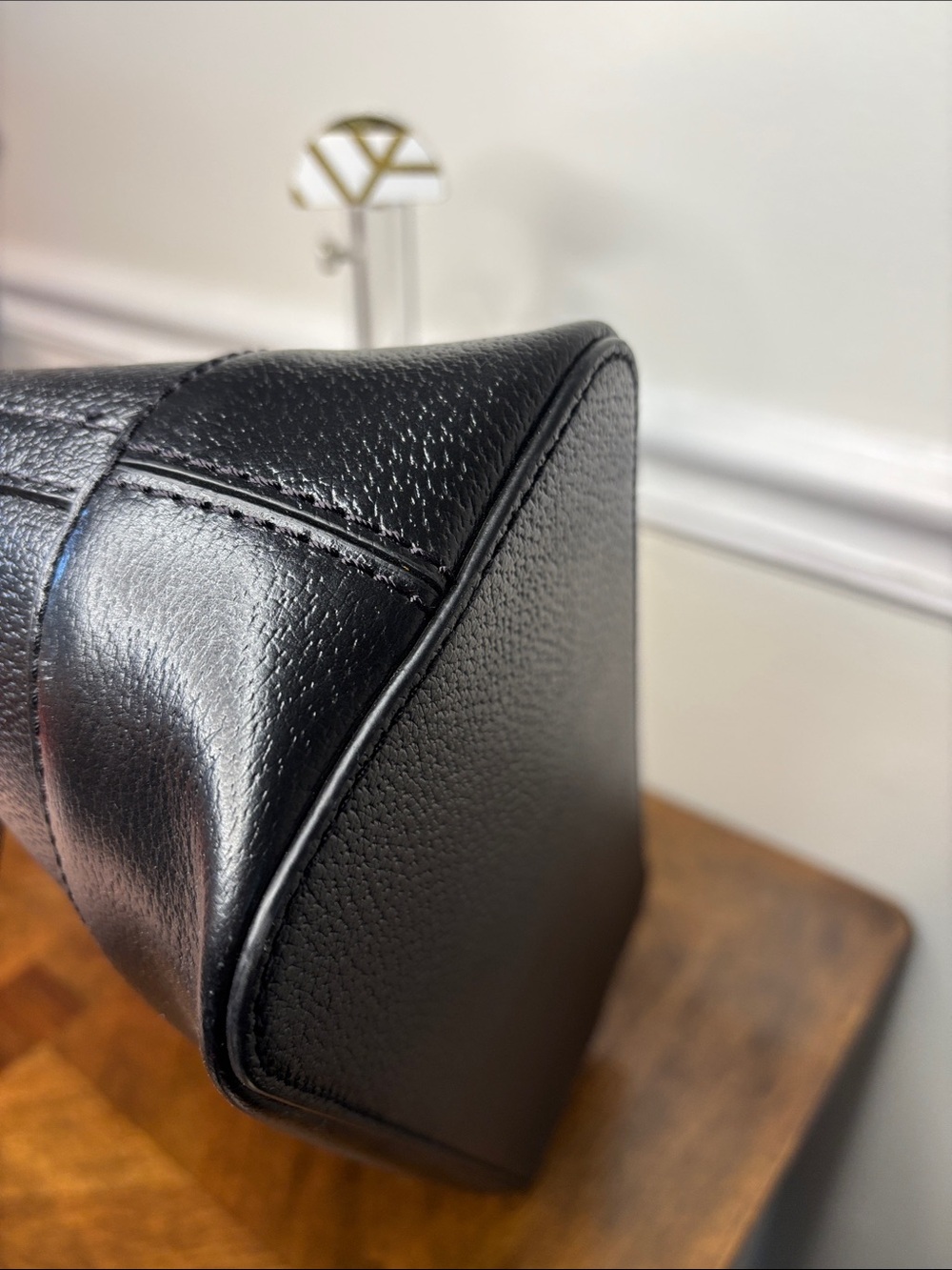 Kate Spade Wellesley Small Rachelle Black Pebbled Leather Satchel - Picture 6 of 16